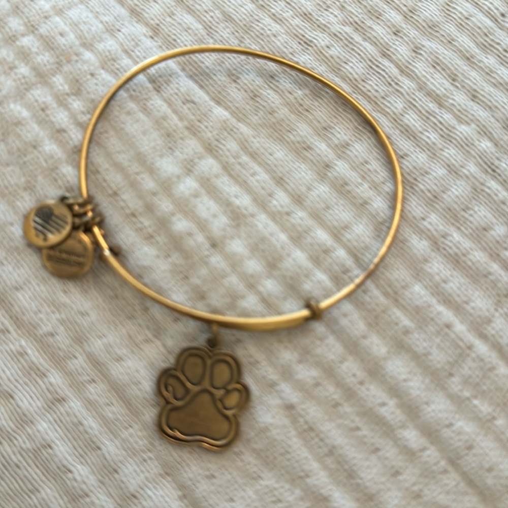 Alex and Ani Dog Paw Bracelet